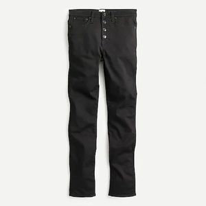 Jcrew tall 9” vintage straight jean black size 29